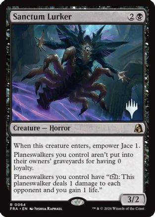 Sanctum Lurker (PPFRA-064) - Promo Pack: Reality Fracture Foil