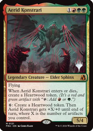 Aerid Konstrari (PPFRA-121) - Promo Pack: Reality Fracture Foil