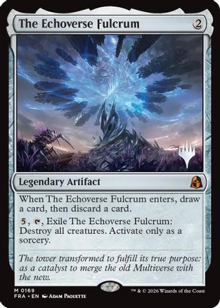 The Echoverse Fulcrum (PPFRA-169) - Promo Pack: Reality Fracture Foil
