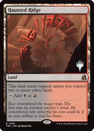 Haunted Ridge (PPFRA-180) - Promo Pack: Reality Fracture