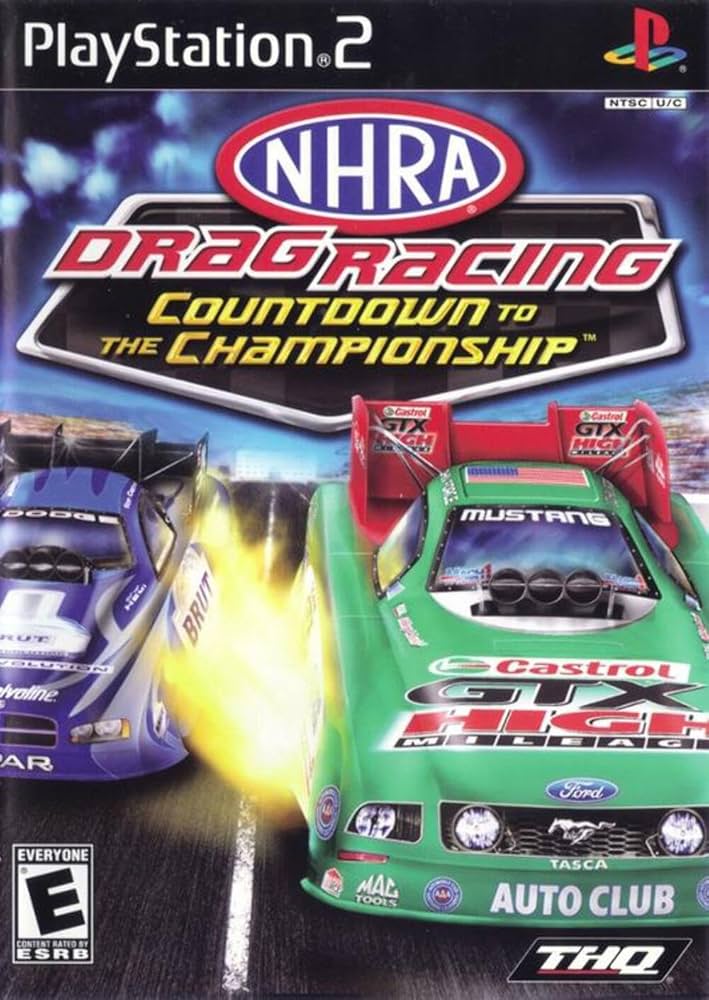 NHRA Drag Racing Countdown To The Championship - PlayStation 2 (PS2)