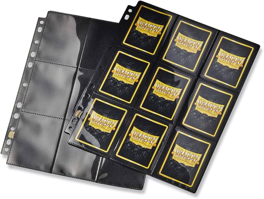DRAGON SHIELD 18PKT PAGES SIDELOADER  NONGLARE