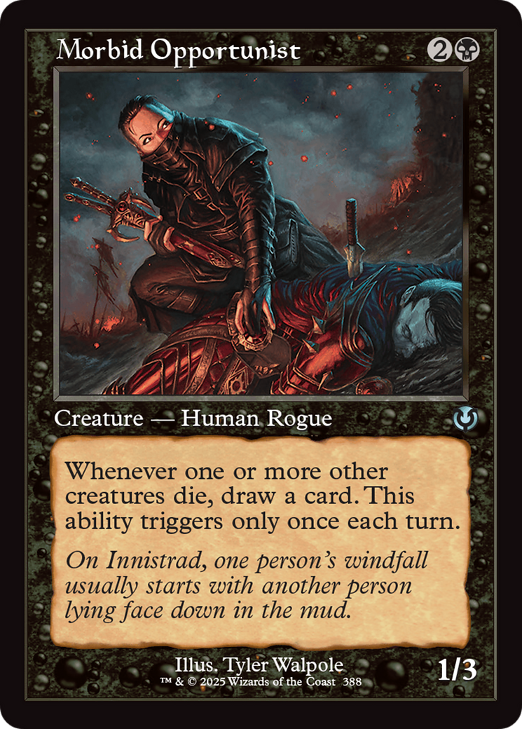 Morbid Opportunist (Retro Frame) (INR-388) - Innistrad Remastered