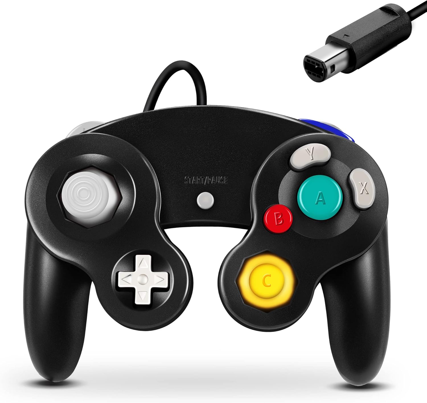 GameCube / Wii Compatible Controller - Black Previously Used
