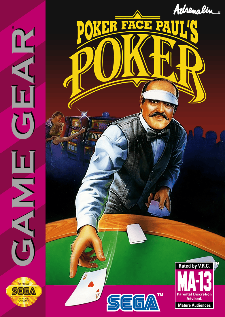 Poker Face Paul's Poker - Sega Game Gear