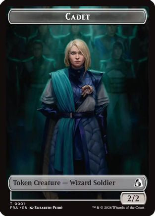 Cadet // Jace Double-Sided Token (FRA-1 // 5) - Reality Fracture