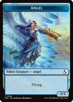 Angel (0003) // Beast Double-Sided Token (FRA-3 // 8) - Reality Fracture