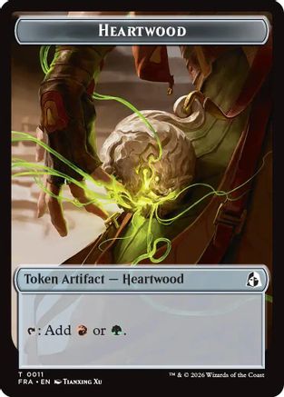 Heartwood // Thopter Double-Sided Token (FRA-11 // 14) - Reality Fracture