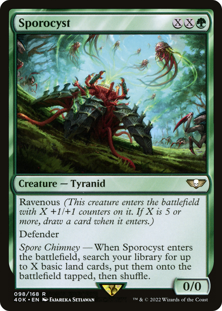 Sporocyst (40K-098) - Warhammer 40,000 Commander