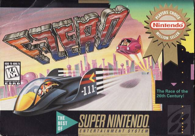 F-Zero - Super Nintendo (SNES)