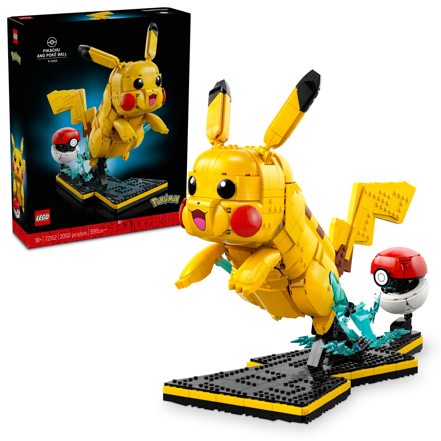 LEGO - Pikachu and Poké Ball