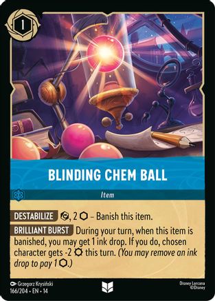 Blinding Chem Ball (166/204) - Hyperia City Cold Foil