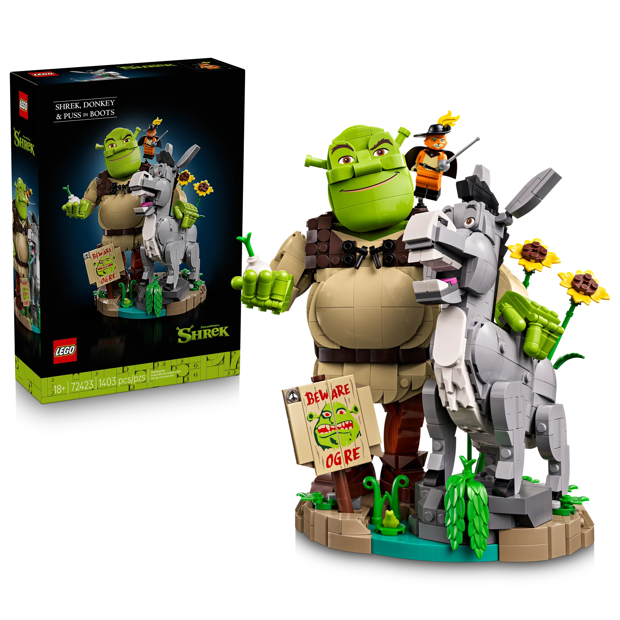 LEGO - Shrek, Donkey & Puss in Boots