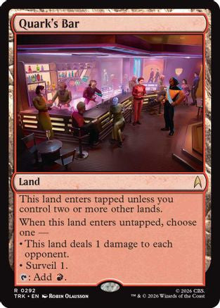 Quark's Bar (TRK-292) - Star Trek