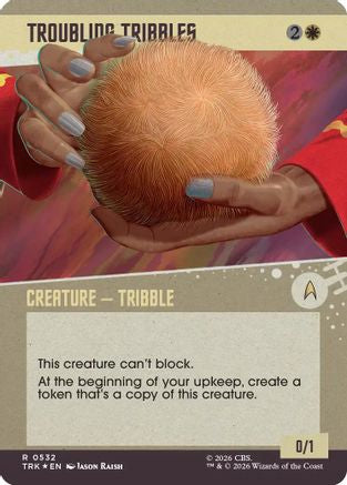 Troubling Tribbles (Showcase) (Surge Foil) (TRK-532) - Star Trek Foil
