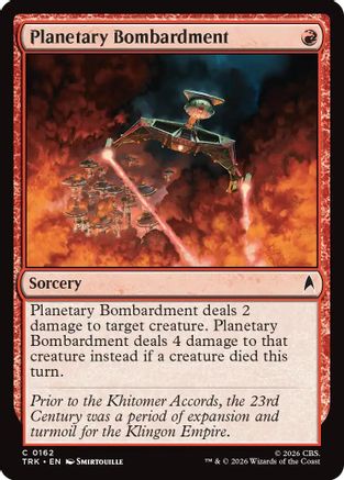 Planetary Bombardment (TRK-162) - Star Trek