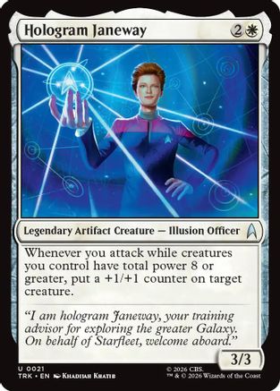 Hologram Janeway (TRK-021) - Star Trek