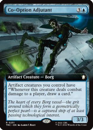 Co-Option Adjutant (Extended Art) (TRC-251) - Commander: Star Trek