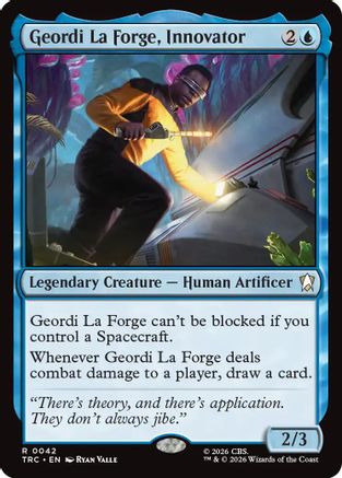 Geordi La Forge, Innovator (TRC-042) - Commander: Star Trek