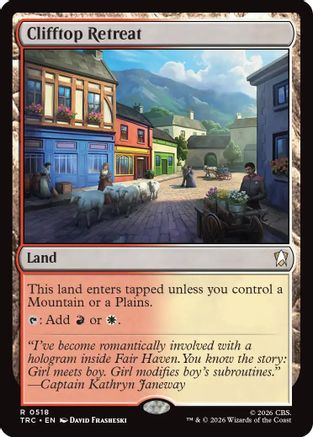Clifftop Retreat (TRC-518) - Commander: Star Trek