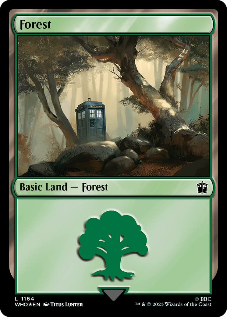 Forest (WHO-1164) - Doctor Who Foil