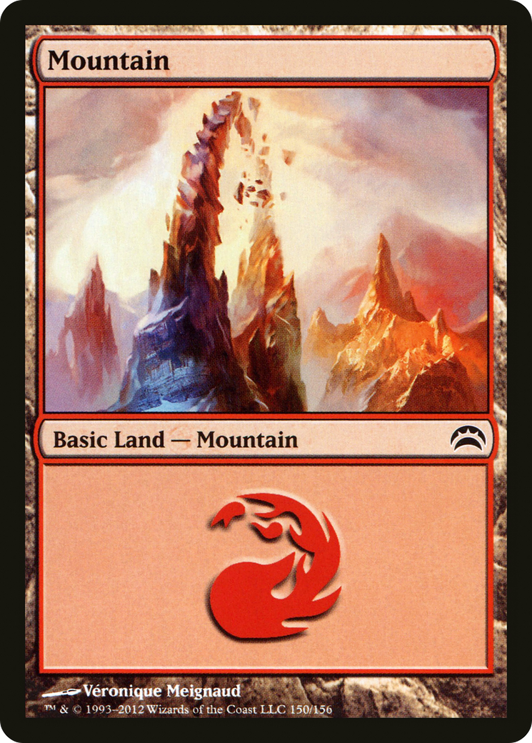 Mountain (PC2-150) - Planechase 2012 Foil