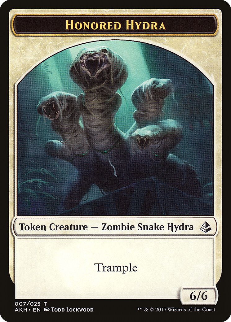 Honored Hydra (AKH-007) - Amonkhet Tokens Foil