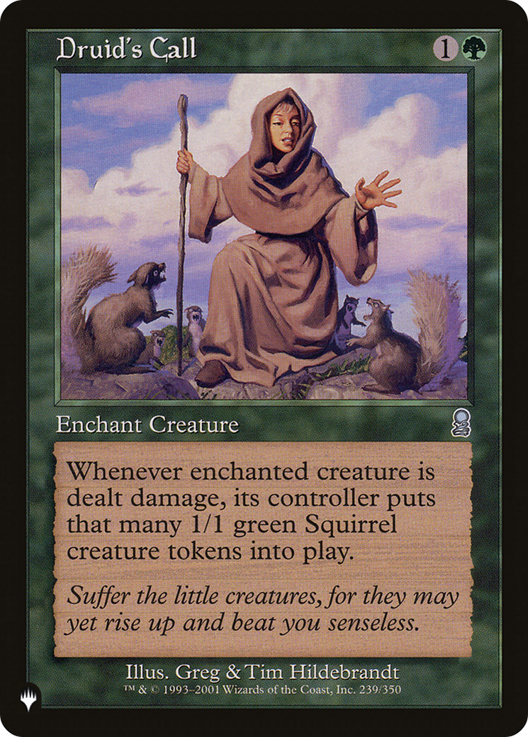 Druid's Call (LIST-239/350) - The List
