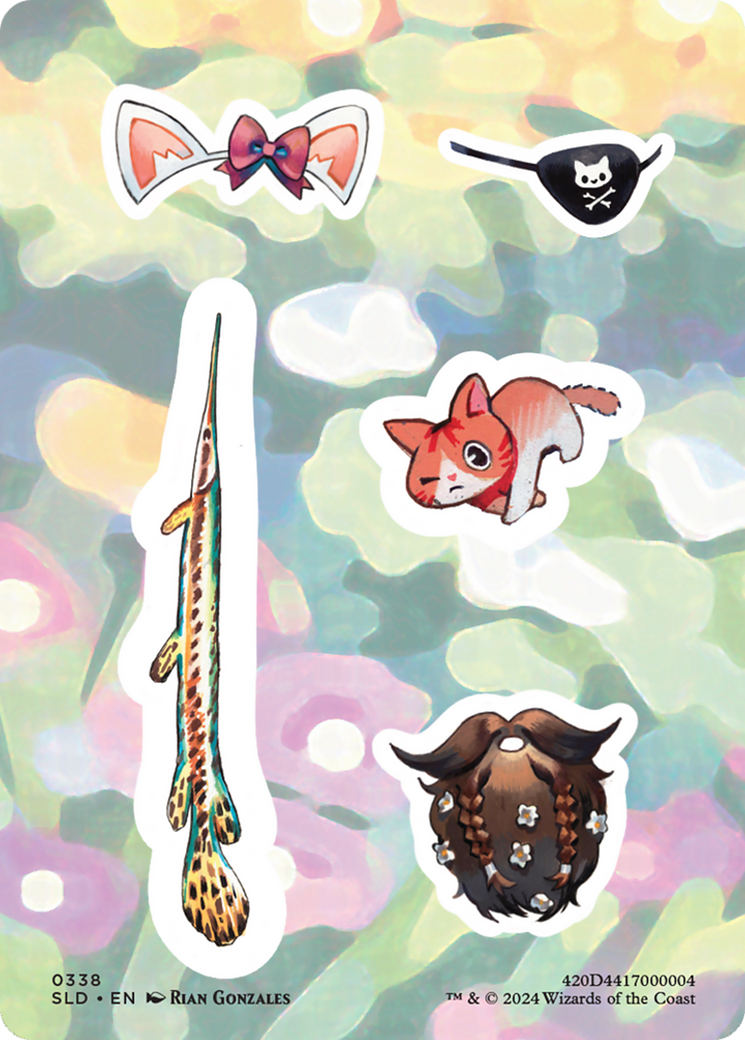 Sticker sheet (SLD-338) - Secret Lair Drop