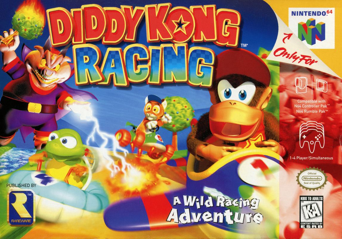 Diddy Kong Racing - Nintendo 64 (N64)