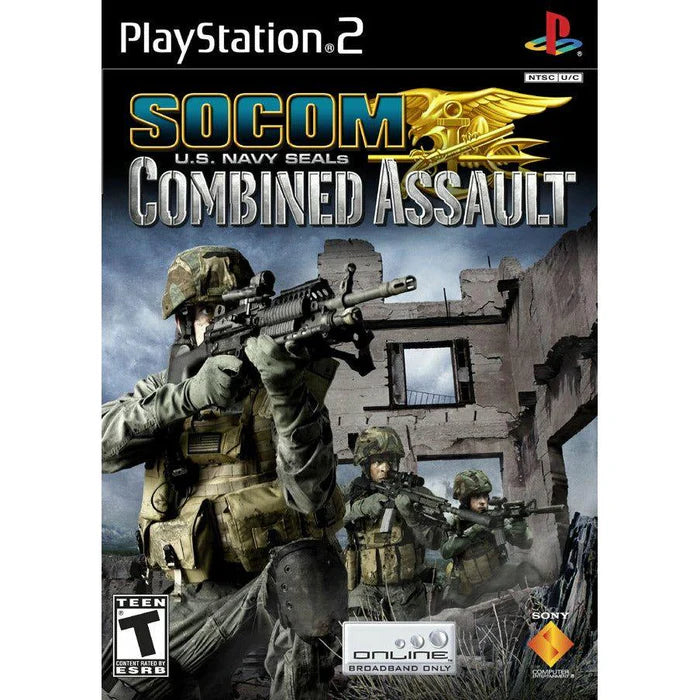 SOCOM US Navy Seals Combined Assault - PlayStation 2 (PS2)