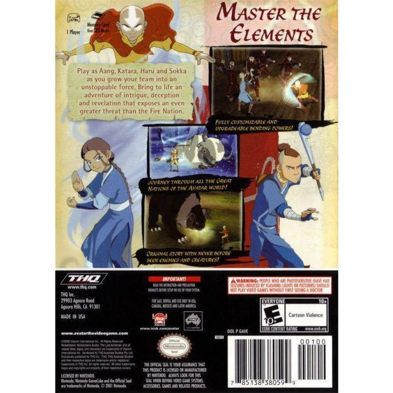 Avatar: The Last Air Bender - Nintendo GameCube