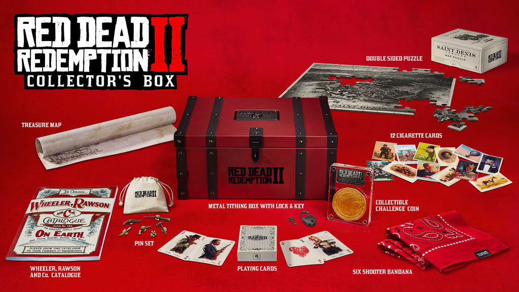 Red Dead Redemtion II Collector's Edition Box (No Game)