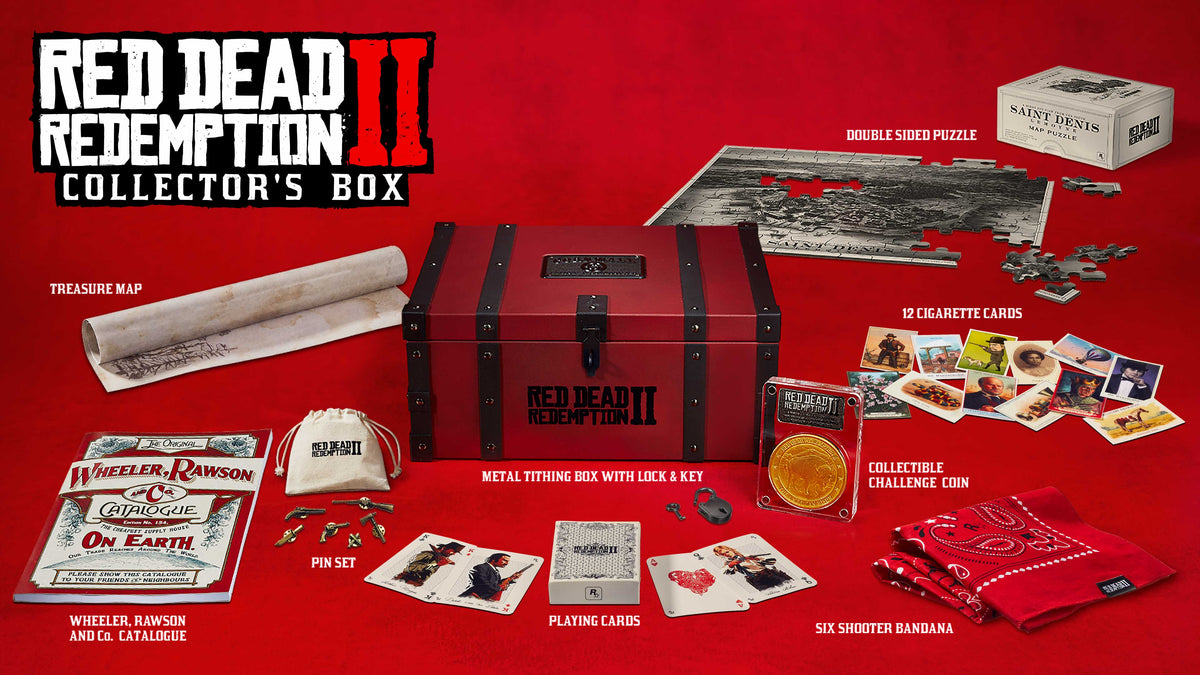 Red Dead Redemtion II Collector's Edition Box (No Game)
