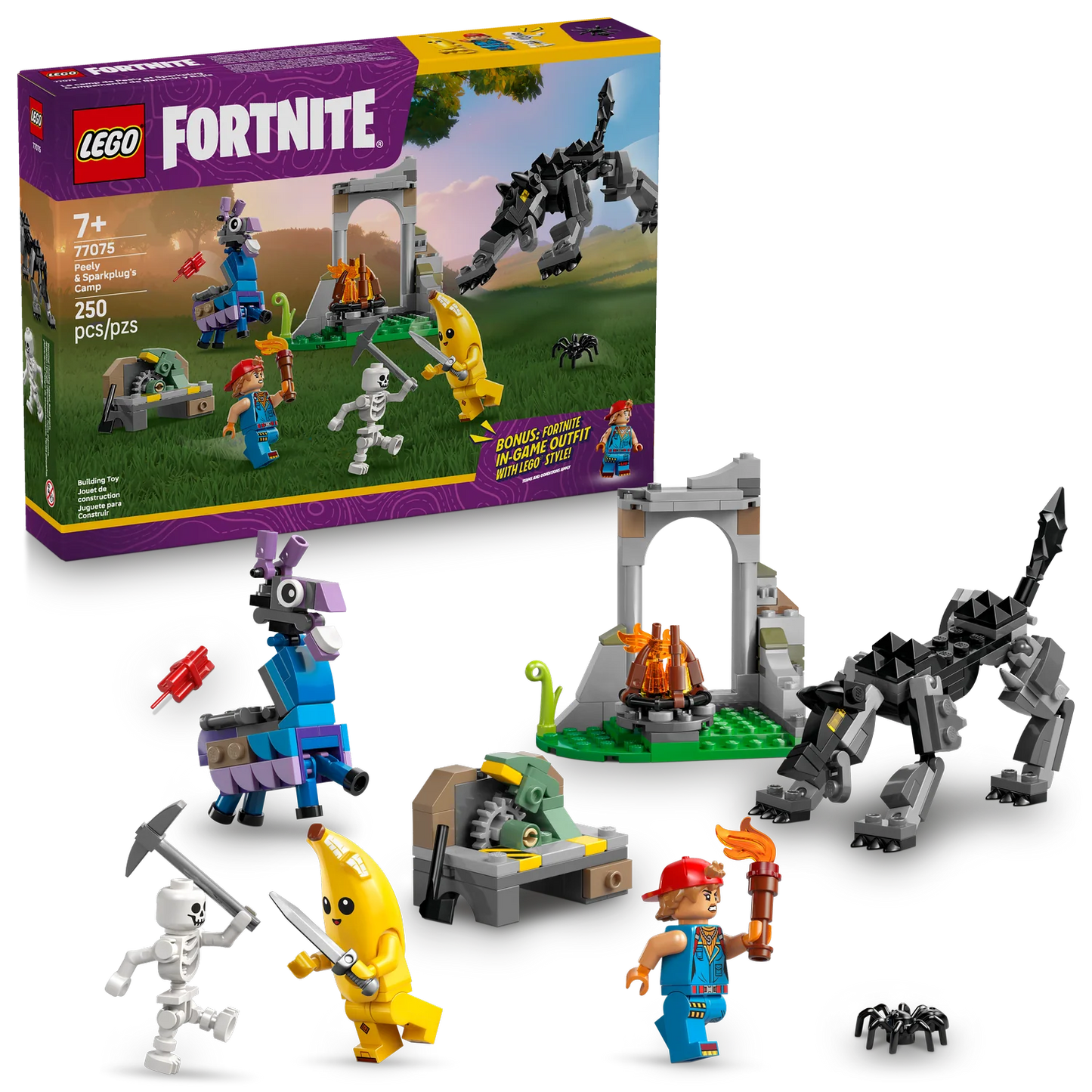 LEGO: Fortnite Peely & Sparkplug's Camp 77075