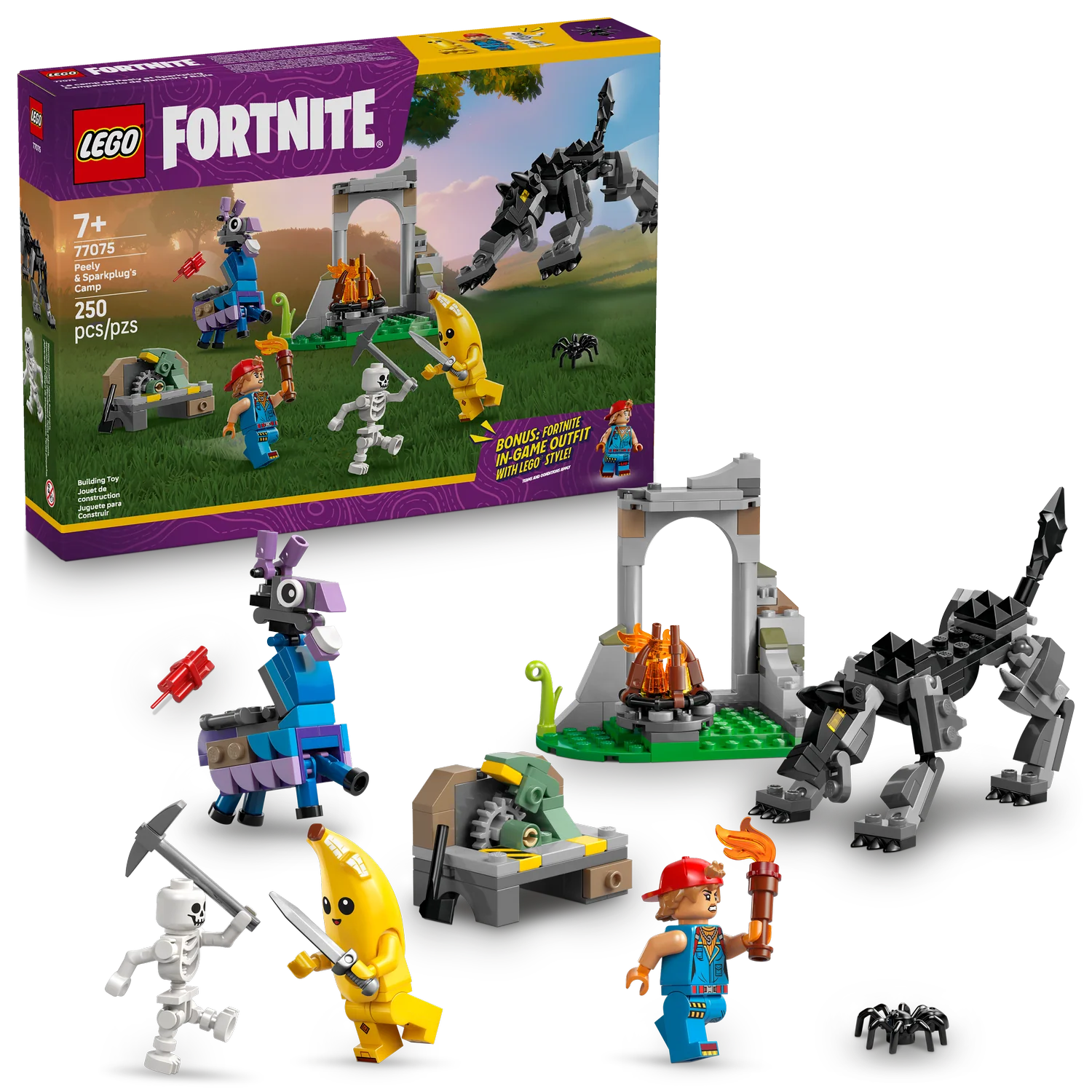 LEGO: Fortnite Peely & Sparkplug's Camp 77075
