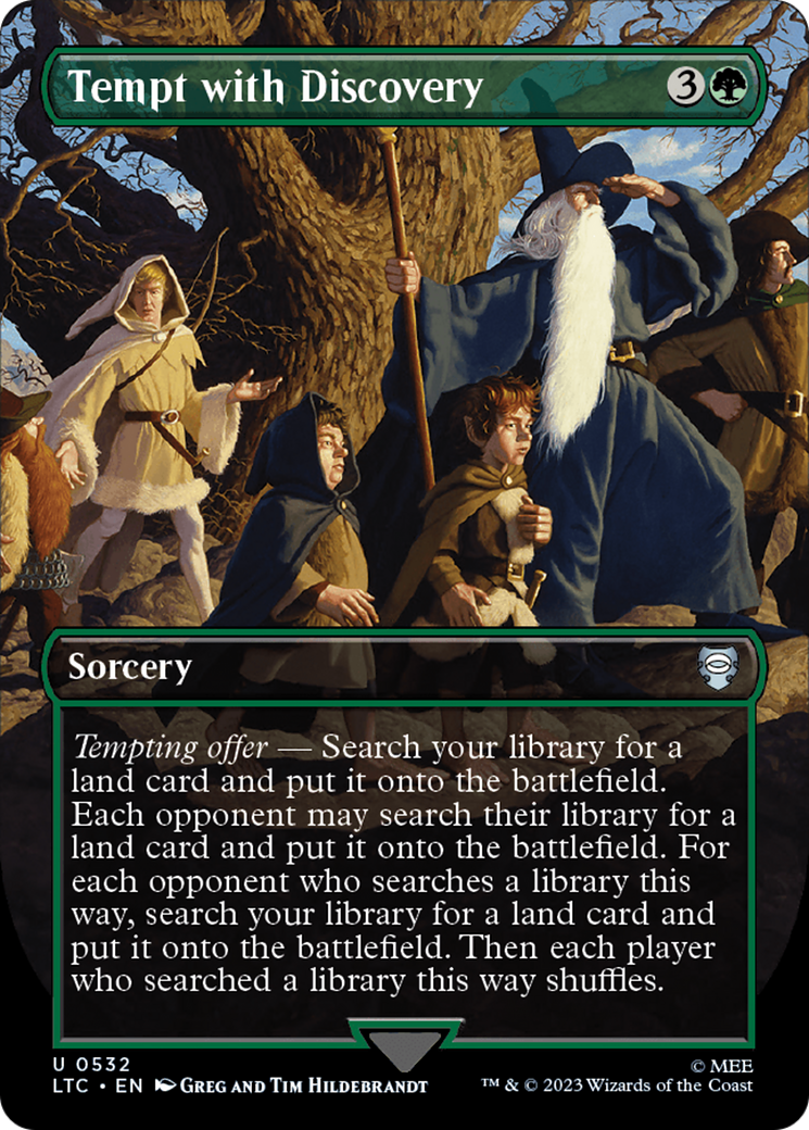 Tempt with Discovery (LTC-532) - Tales of Middle-earth Commander (Borderless)