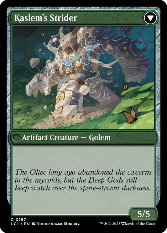 Kaslem's Stonetree // Kaslem's Strider (LCI-197) - The Lost Caverns of Ixalan Foil