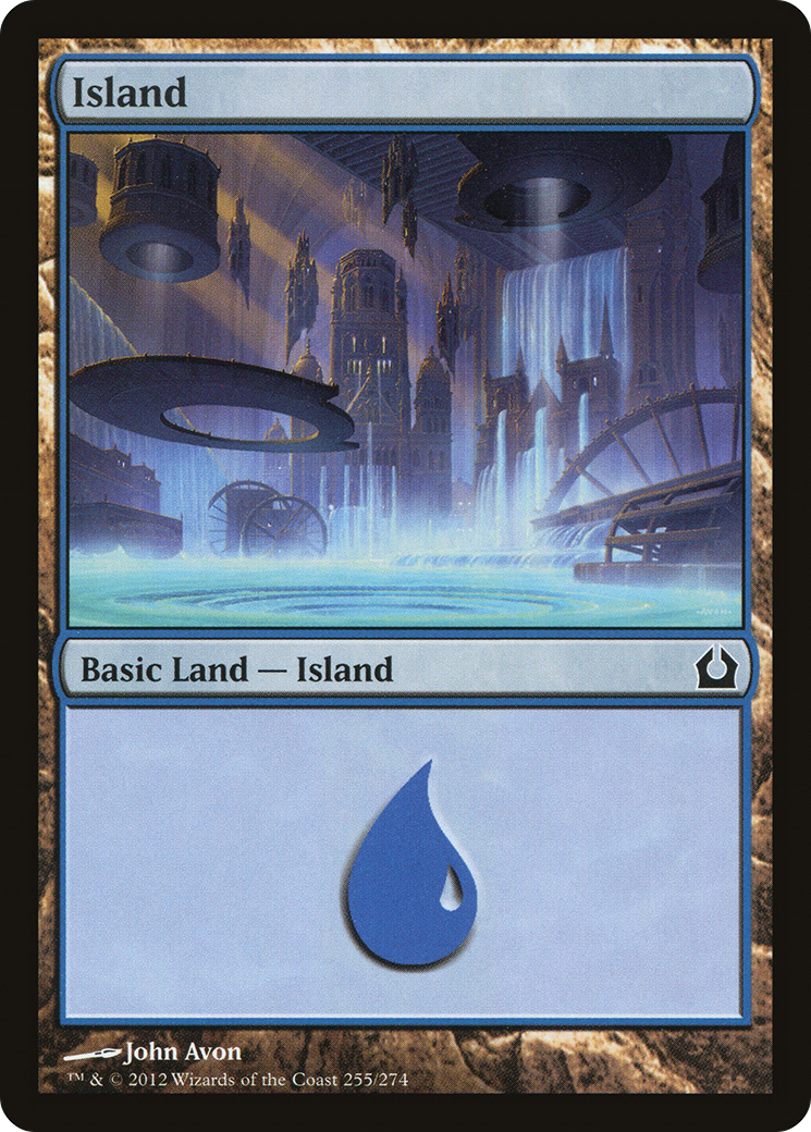 Island (255) (RTR-255) - Return to Ravnica Foil