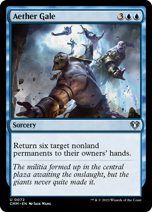 Aether Gale (CMM-072) - Commander Masters