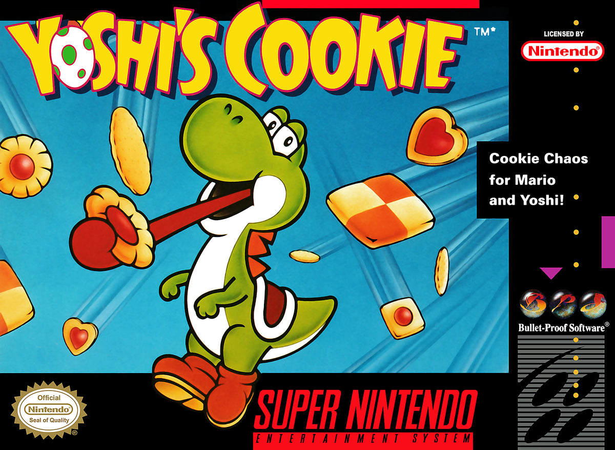 Yoshi's Cookie - Super Nintendo (SNES)