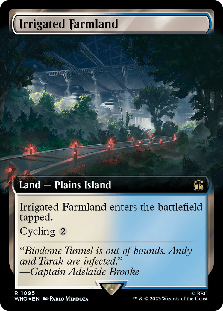Irrigated Farmland (WHO-1095) - Doctor Who: (Extended Art) Foil
