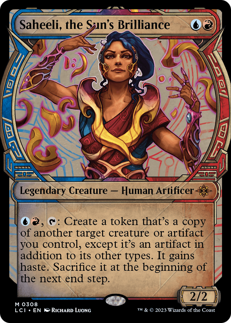 Saheeli, the Sun's Brilliance (LCI-308) - The Lost Caverns of Ixalan: (Showcase) Foil