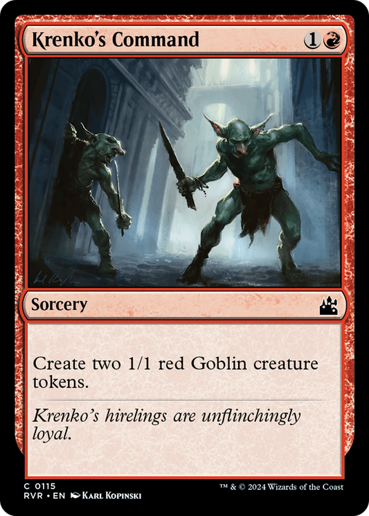 Krenko's Command (RVR-115) - Ravnica Remastered