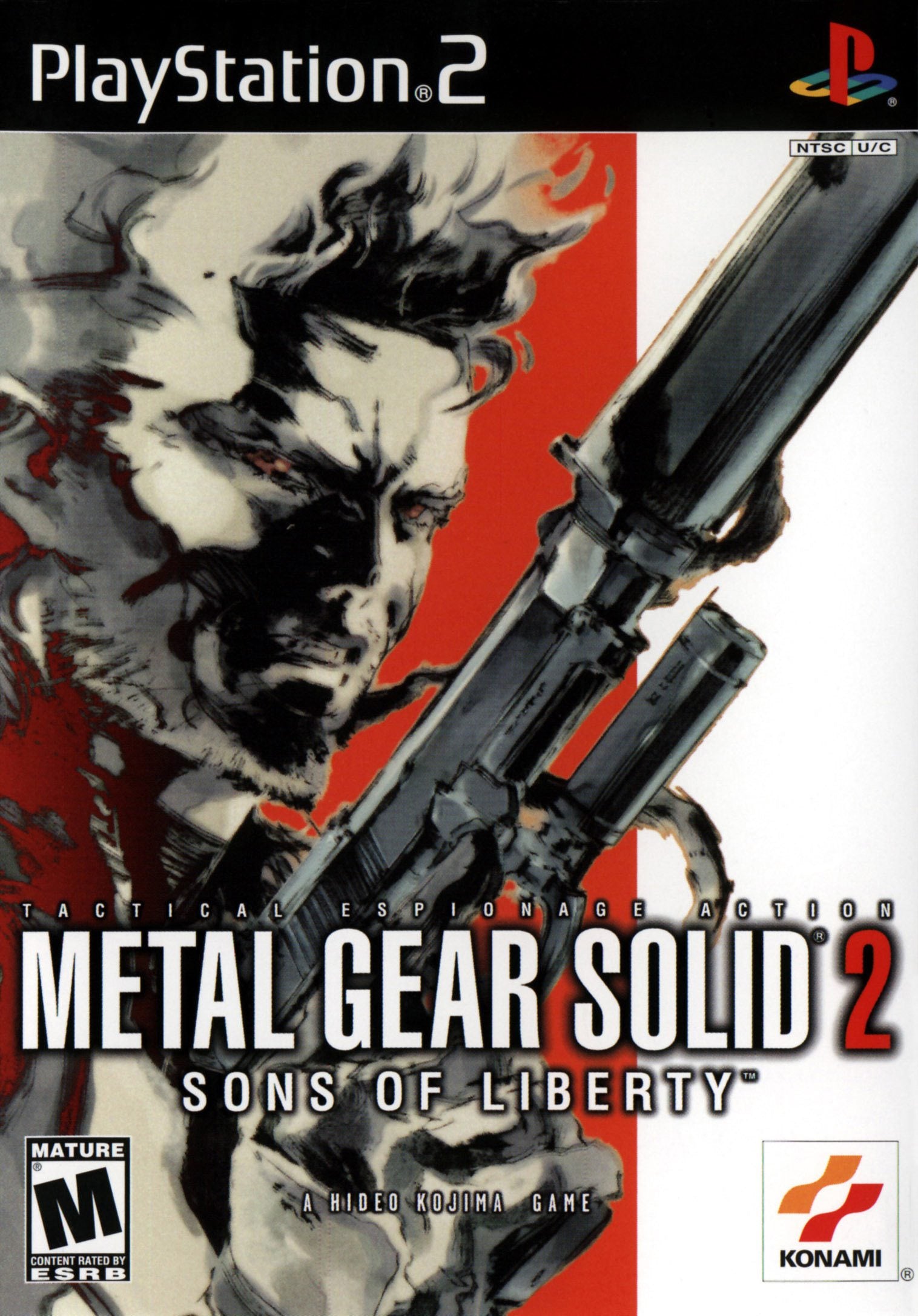 Metal Gear Solid 2 Sons of Liberty - PlayStation 2 (PS2)