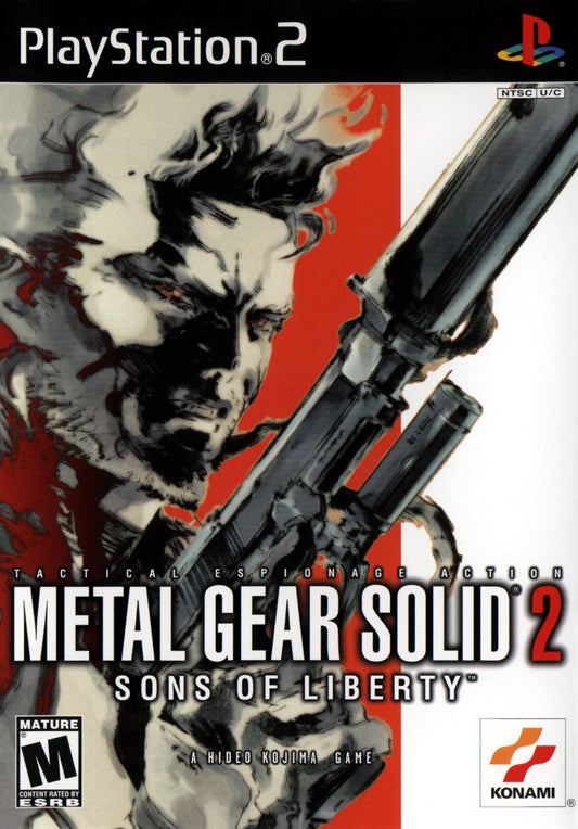 Metal Gear Solid 2 Sons of Liberty - PlayStation 2 (PS2)