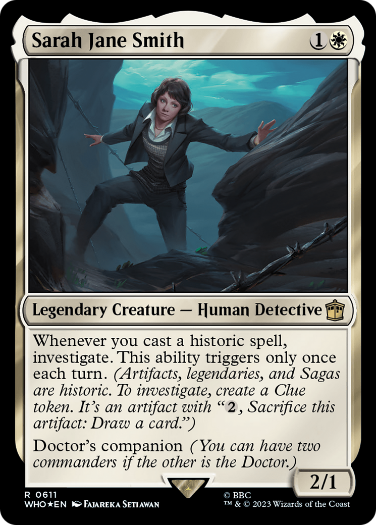 Sarah Jane Smith (WHO-611) - Doctor Who Foil
