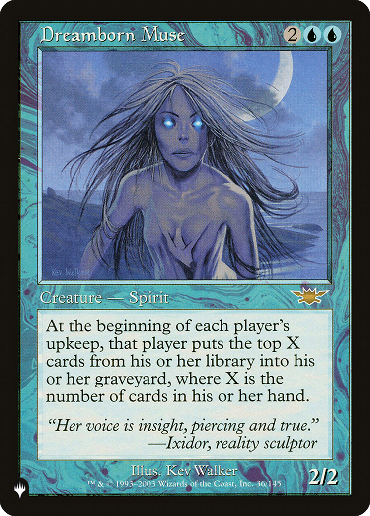Dreamborn Muse (LIST-36/145) - The List