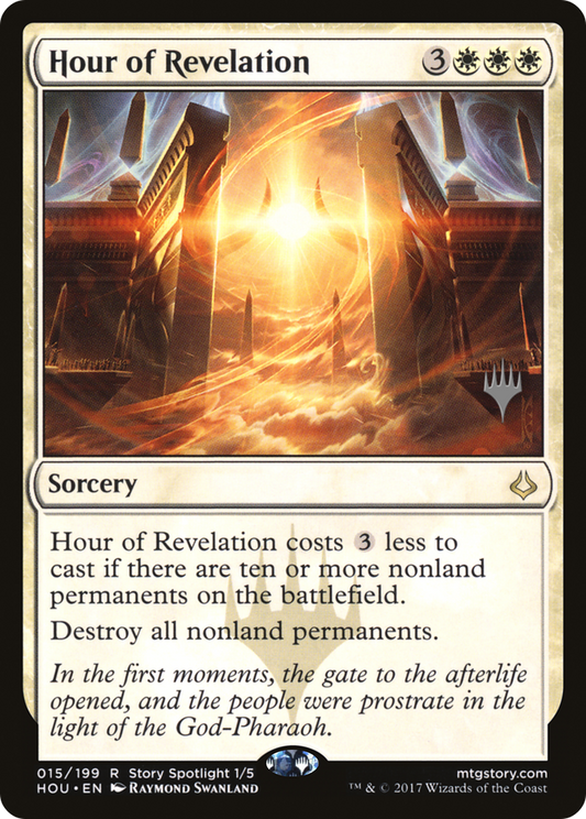 Hour of Revelation (PPZNR-15P) - Hour of Devastation Promos Foil