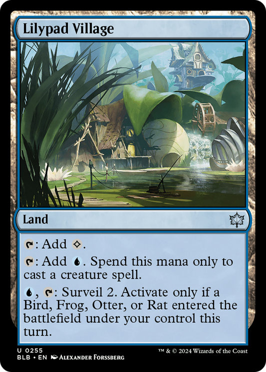 Lilypad Village (BLB-255) - Bloomburrow